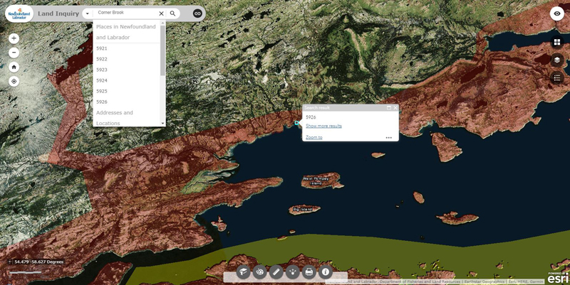 Thumbnail Image for Public Land Inquiry Map